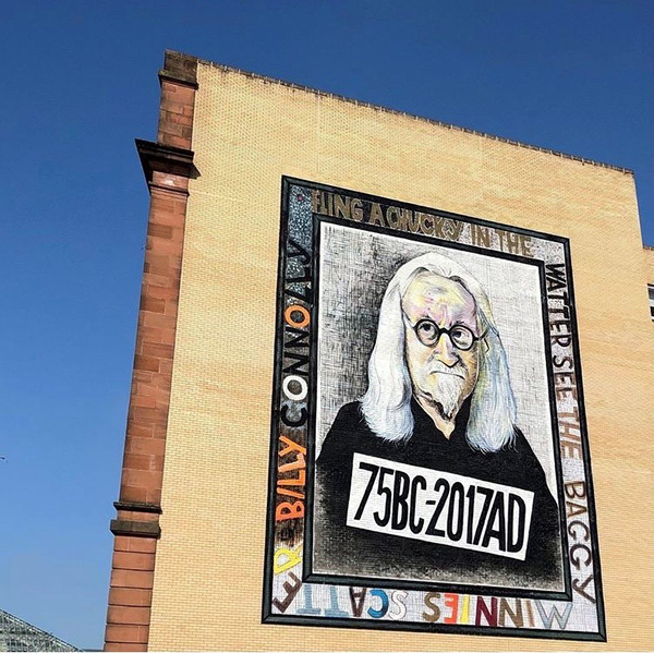Billy Connolly Mural 